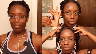 Scalp Care | Maintaining Mini 3 Strand Twists While Working Out | Natural Hair - Parisin85