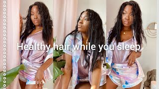 How To: Protect Your Hair At Night | Options To Prevent Breakage While You Sleep | April Sunny