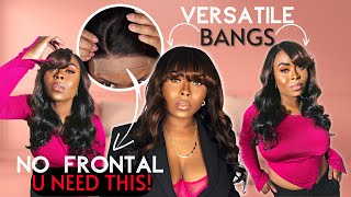 Bangs R Bangin!   |  No Frontal  | Easy Closure C Part Wig | Ft. Luvmehair