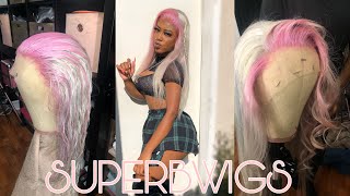 Watch Me Transform This 613 Blonde Lace Frontal Wig Using The Water Color Method|Superbwigs