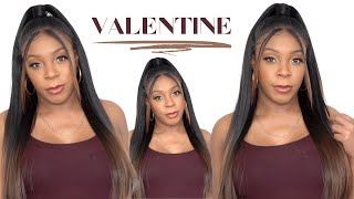 Mayde Beauty Synthetic Hair Candy Hd Lace Front Wig - Valentine --/Wigtypes.Com