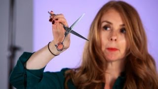 How To Hold Scissors While Cutting Hair | Hair Cutting