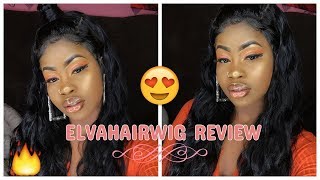 Elva Hair Wigs   Natural Body Wave 360 Lace Front   Wig Review   Maintain & Restore