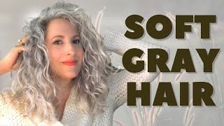 How To Get Soft-To-The-Touch Gray Hair