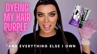 Dyeing My Brown Hair Purple With Pulp Riot - Is It A Purple Hair Fail?!