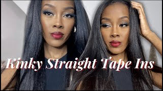 Most Natural Looking Tape Ins | Wings By Her Given Hair Kinky Straight
