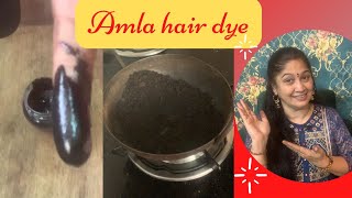 Amla Hair Dye | Instant Color | 100% Natural | Grow Hair While Dusting  | Srividya S