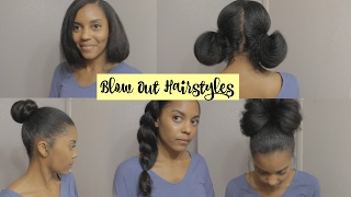 Blow Out Hairstyles On Natural Hair