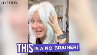How To Remove Yellow From Gray Hair | Fix Grey Hair Yellowing