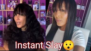 The Wig Every Woman Must Own/ Wig W/ Bangs Mslynn Hair