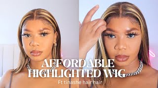 Affordable Highlighted Bob Wig Ft Tinashe Hair