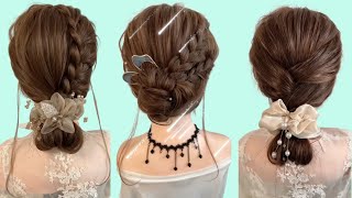 Updo Hairstyles | The Most Beautiful Bun Hairstyle #2022