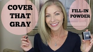 Gray Hair?  Root Cover Up For Blondes ( Powder)-  Application And Review