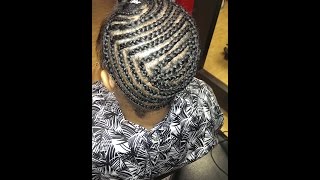 Braiding Patterns For Hair Extensions, Hair Weaves, And Weaving Techniques