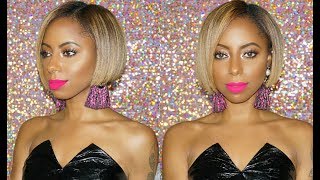 How To Flat Iron Short Natural Hair! Creme Of Nature| Jessica Pettway
