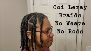 Coi Leray Inspired Braids No Weave Or Rods