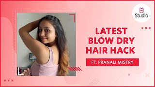 New Blow-Dry Hair Hack Ft. Pranali Mistry | #Shorts - Myntra