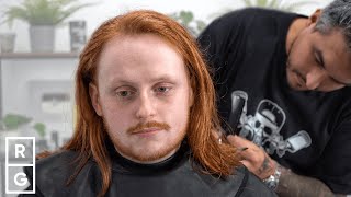 Long Haircut For Red Hair *Long Haircut Tutorial*