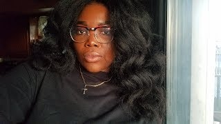 Heated Rollers On A Full Lace Wig - Curls In Seconds!! || Hergivenhair Kinky Blowout