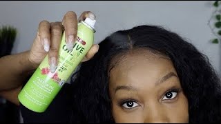 Olive Oil Wig Freeze Spray!? Ft. Superbwigs Pre-Plucked 360 Lace Wig