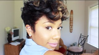 How To: Curl & Style Short Hair | Faceovermatter