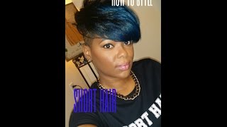 How To: Style Short Hair With Shaved Sides