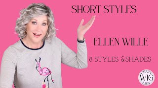 Short Styles / Ellen Wille Wigs / Wig Chat / 8 Styles & Colors / Why I Love These Styles!
