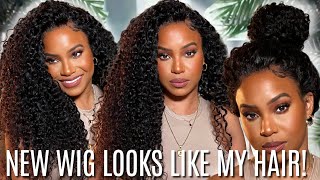 New! The Most Realistic Hairline? | No Work Needed Curly Baby Hair Wig?| Nadula Hair X Alwaysameera