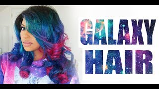 Guardians Of The Rainbow Unicorn Galaxy Hair!!! Ii Wowafrican