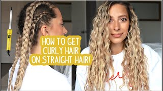 How To Get Super Curly Hair On Fine Straight Hair!