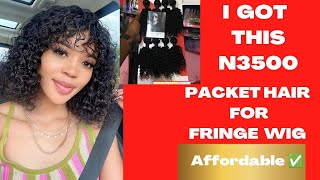 7 Best Affordable Packet Hairs For Fringe Curly Wig #Hairbusinesstips #Howtostartahairbusiness