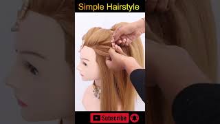 Hairstyle Simple & Easy For Wedding | Quick Hair Style Girl | Amazing Hairstyle For Long Hair