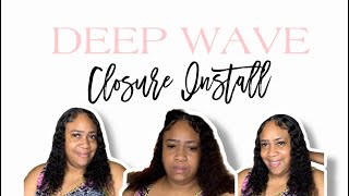 Very Detailed Lace Closure Wig Install || Beginner Friendly || (First Attempt Ever) Cia Tv