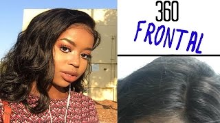 Customer Honest Review Gorgeous Summer Wavy Hair  360 Frontal  Omg Queen