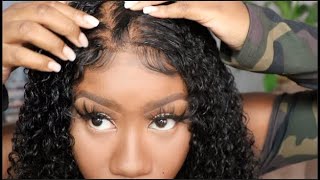 Chit Chat Grwm: Simple Make Up & Natural 3C Kinky Curly Wig Review Ft Cranberry Hair| The Tastemaker