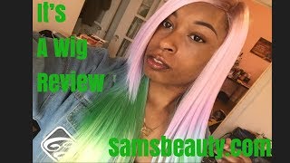 Hair 101| Rainbow/Unicorn Hair | Its A Wig! Review | Ft. Samsbeauty | Ashya Shanell