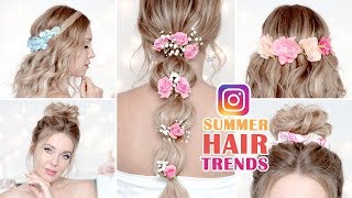 Summer Hairstyles: Instagram Trends For Medium/Long Hair Tutorial