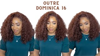 Outre Perfect Hairline Synthetic Hd Lace Wig - Dominica 16 (13X4 Lace Frontal) --/Wigtypes.Com