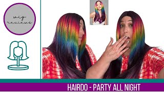 Rainbow Beauty - Is She Worth It? Hairdo Party All Night Wig Review