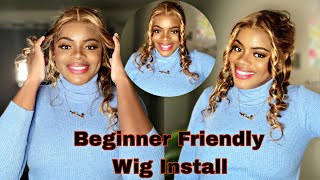 Body Wave Highlights Hd Frontal Wig| My Husband Does My Voiceover #Protectivestyles #Frontalinstall