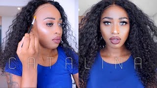 Michelle X Hairvivi Introducing "Catalina" 360 Lace Frontal Wig In Deep Wave | Review & In