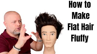 How To Make Flat Hair Fluffy - Thesalonguy