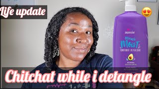 October Chit Chat While I Detangle My Hair |Briszell'S Way