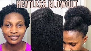 10 Natural Hairstyle Inspiration After Heatless Blowout On 4C Natural Hair || African Threading