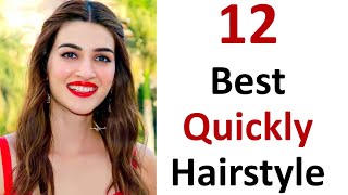 12 Quick Easy Open Hairstyle For Girls