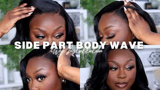 Side Part Body Wave Wig Install | Ft Westkiss Hair