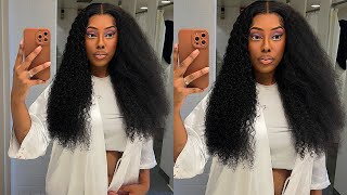 *You Need This* How To Install This Bomb Curly 13X4 Hd Lace Frontal Wig Ft. Asteria Hair