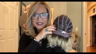 Stella Wig By Ellen Wille Modixx Hair Energy In Ivory Blonde Shaded Wig Review.
