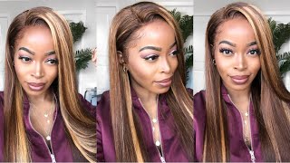 The Perfect Summer Lace Front Wig| Melt The Lace With Got2 Be Glue Gel Ft Beautyforeverhair