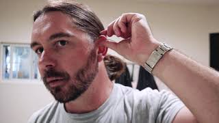 How To Trim Your Sideburns With Long Hair